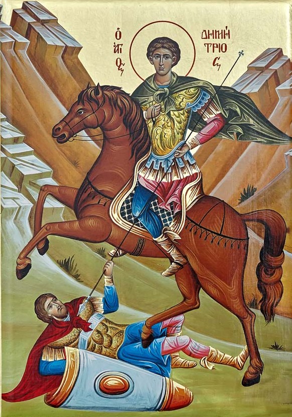 Εικόνα του Αγίου Δημητρίου